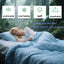 Solid Color Cool-Touch Silk Summer Quilt